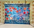 Фото-зона для дня всех влюбленных, 3000 х 2400 мм, сварной каркас с козырьком и ножками. Стоимость 44350 рублей.