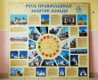 Стенд «Русь православная. Золотое кольцо России», 2000 х 1900 мм, аналог профиля Nielsen, полноцветная печать. Стоимость 16800 рублей.