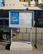 Стенд уличный для Ледокола «Красин», 1200 х 800 мм, профиль Квадро, стекло – литой поликарбонат. Стоимость 38020 рублей.
