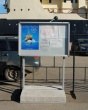 Стенд уличный для Ледокола «Красин», 1200 х 800 мм, профиль Квадро, стекло – литой поликарбонат. Стоимость 68690 рублей.