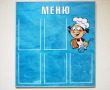 Стенд «Меню», 800 х 850 мм, профиль аналог Nielsen, полноцветная печать, 5 карманов А4. Стоимость 6260 рублей.