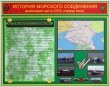 Стенд «История морского соединения», 1000 х 800 мм, профиль Капля. Стоимость 3450 рублей.