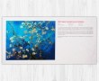 Стенд с репродукцией картины Ван Гога «Цветущее миндальное дерево» 1200 х 600 мм, без профиля