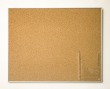 Стенд пробковый 1000 х 800 мм, 1 объемный карман А4 из оргстекла, аналог профиля Nielsen матовое серебро