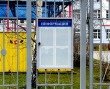 Антивандальный сварной стенд-витрина с порошковой окраской, 620 х 870 мм, 4 кармана А4. Стоимость 34530 рублей.