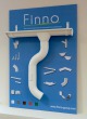 Стенд для Finno с образцом водостока 1200 х 820, основа - МДФ 10 мм, полноцветная печать